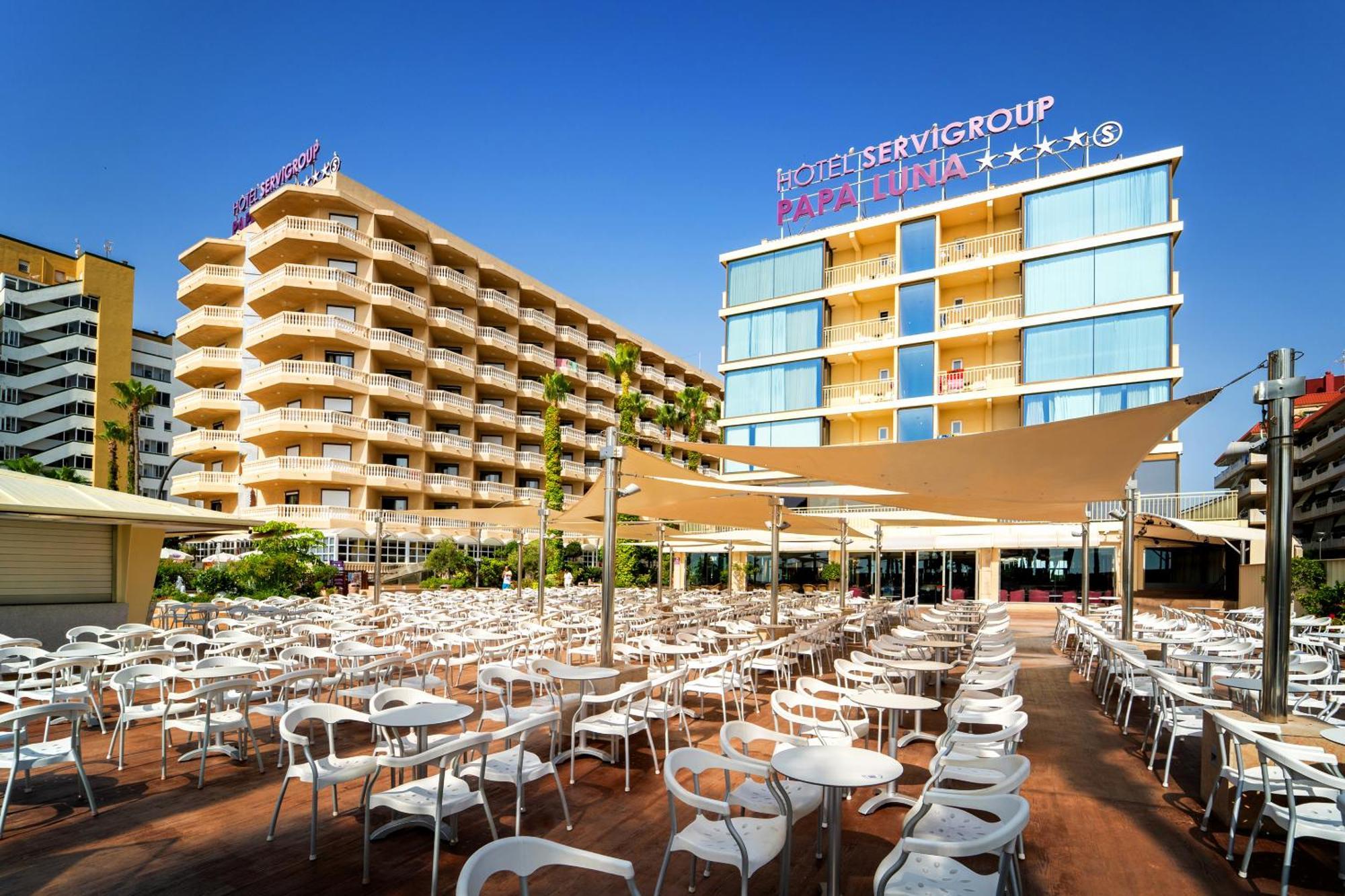 Hotel Servigroup Papa Luna Peniscola Bagian luar foto